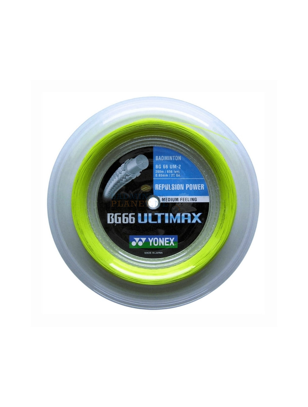 Yonex BG 66 Ultimax coil Geel slechts 119 95 Badmintonplanet