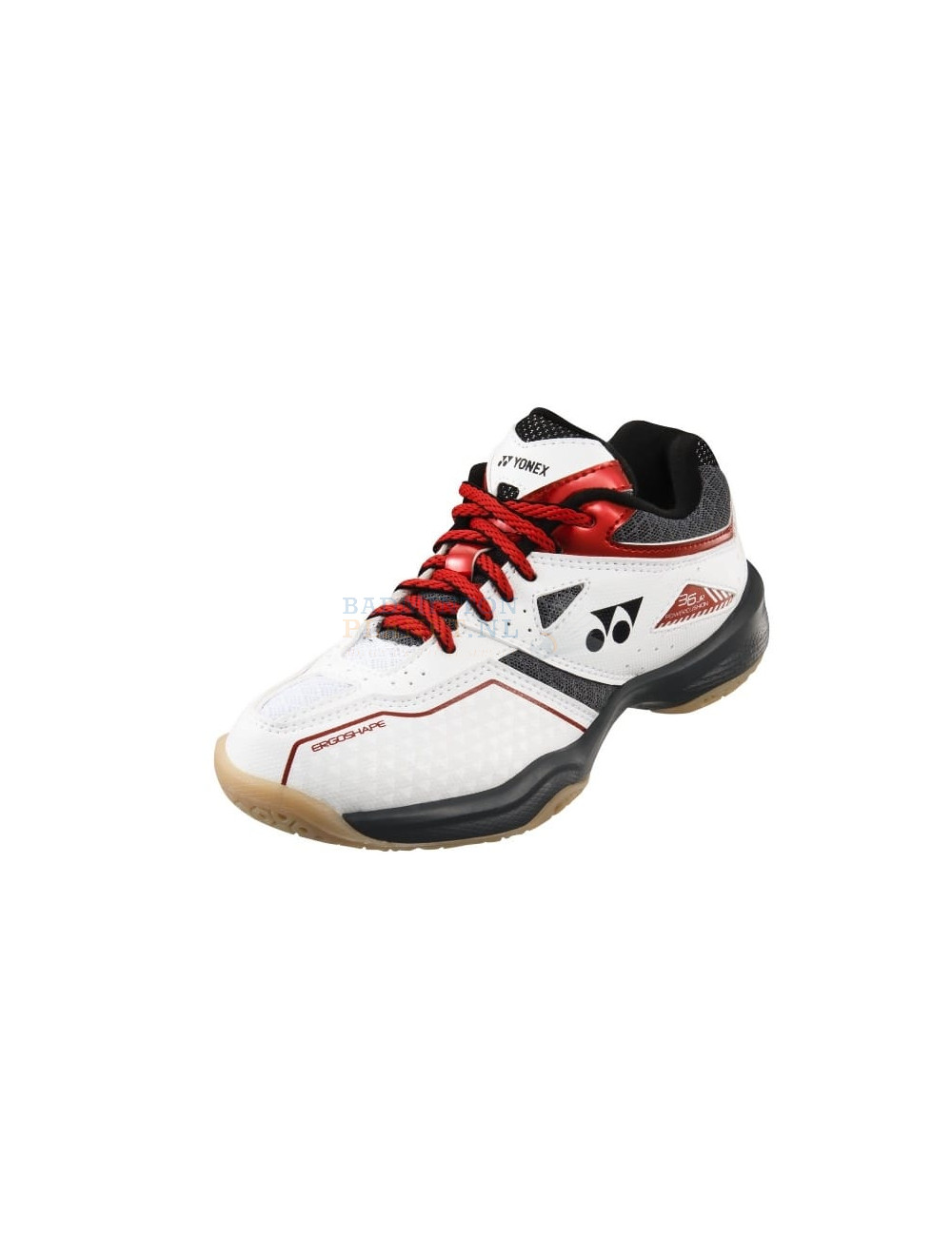 Haven heroïne tolerantie Yonex Power Cushion 36 Junior Wit/Rood badmintonschoen kopen? -  Badmintonplanet.nl