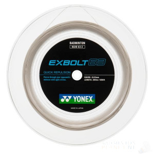 Yonex Exbolt 63 Coil 200 Meter Wit