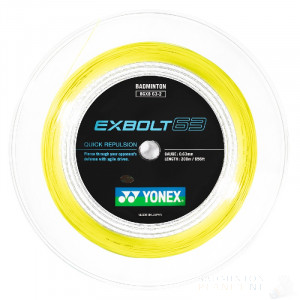Yonex Exbolt 63 Coil 200 Meter Geel