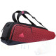 Adidas 360 B7 9-Racket Bag Zwart Rood
