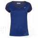 Babolat Play T-shirt Dames Navy Blauw