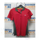 Dunlop Clubline Polo Dames Rood Grijs