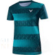 Victor T-shirt T-31006TD B Dames Blauw